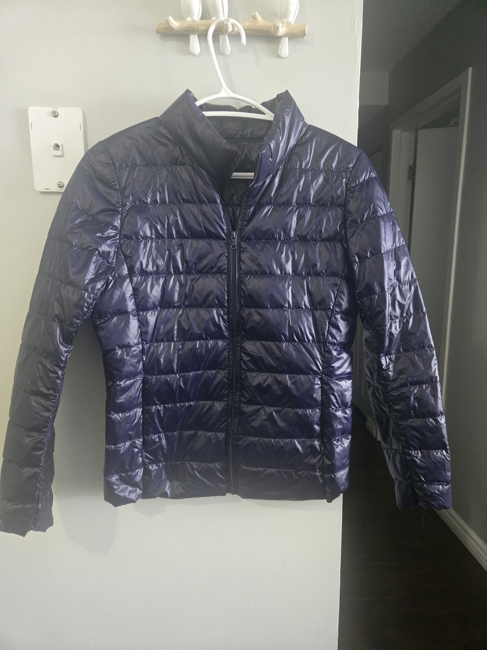 lululemon athletica Shiny Navy Puffer Jacket